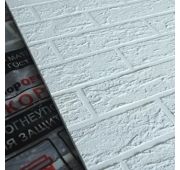 Огнеупорный лист «ОгнеупорOFF» 1200x 600x10 Декор кирпич белый