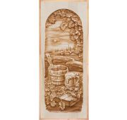 Дверь для бани массив 3D Пиво Раки 1900*700*40, сорт А, Липа